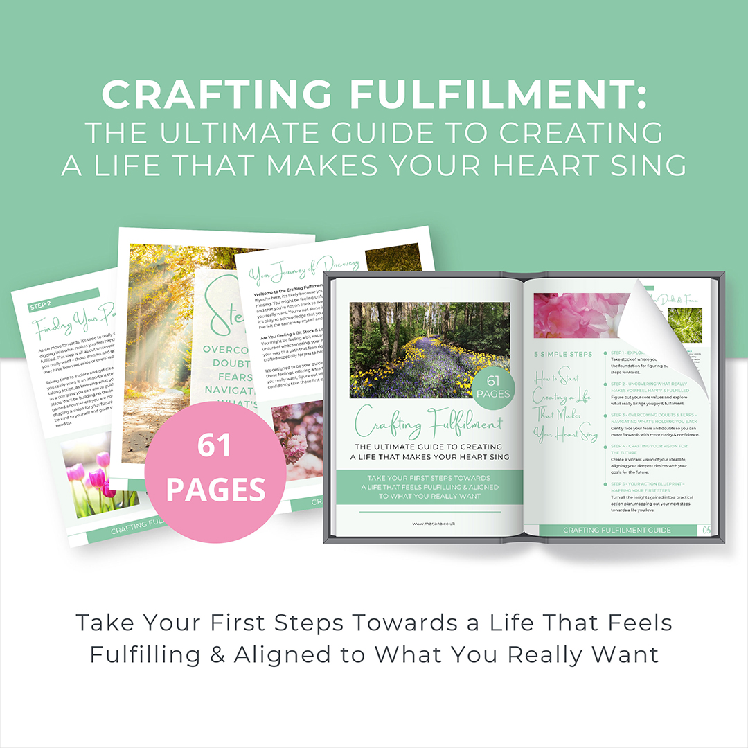 Crafting Fulfilment: The Ultimate Guide to Creating a Life That Makes Your Heart Sing - Image of Guide